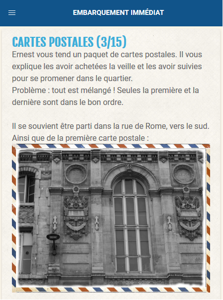 Jeu de piste sur Paris